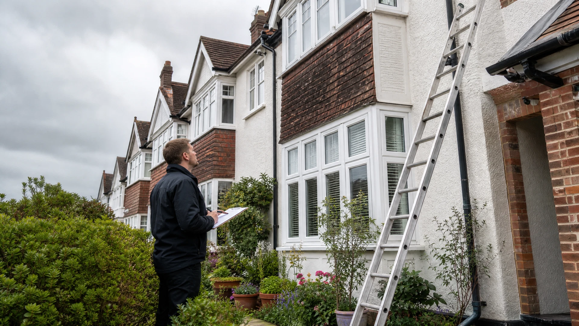 Party wall agreement — shared wall between two semi-detached houses