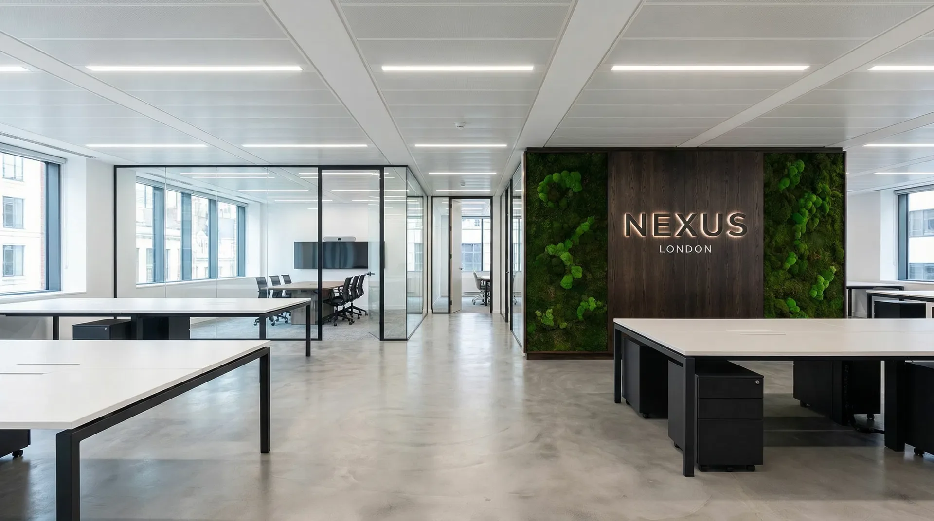 Modern commercial office fit-out by TCM Building